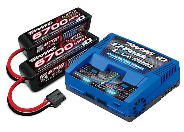 Battery/charger completer pack