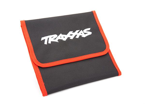 Tool pouch, red (custom embroid