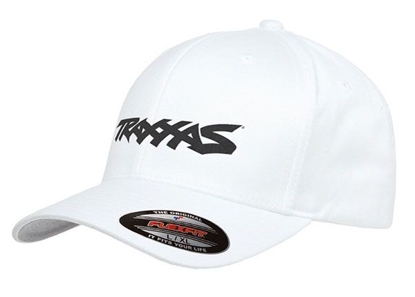 Traxxas® Logo Flexfit Hat (whit