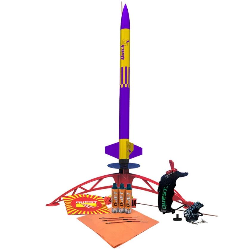 Flying Model Rocket Starter Set